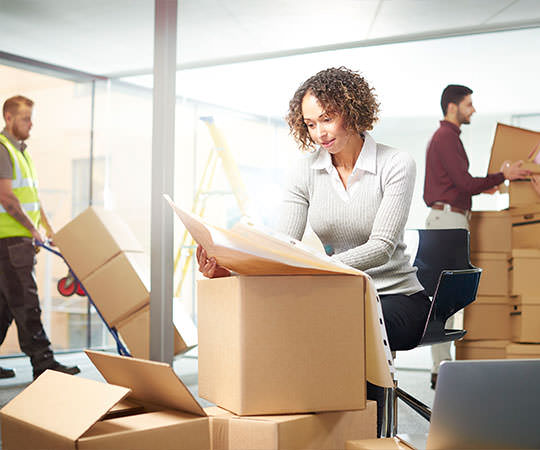 Офисный переезд под ключ в Коряжме и  Архангельской области