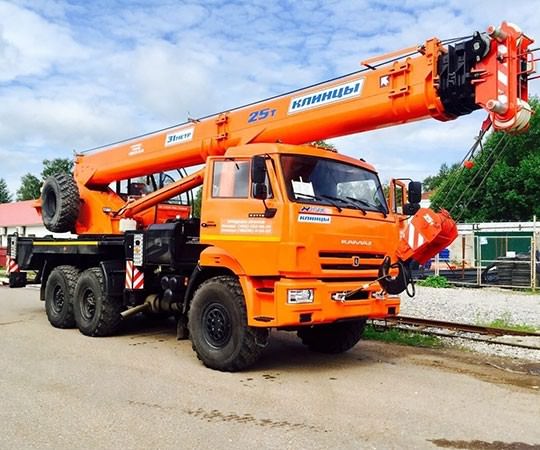 Аренда автокрана в Коряжме и  Архангельской области